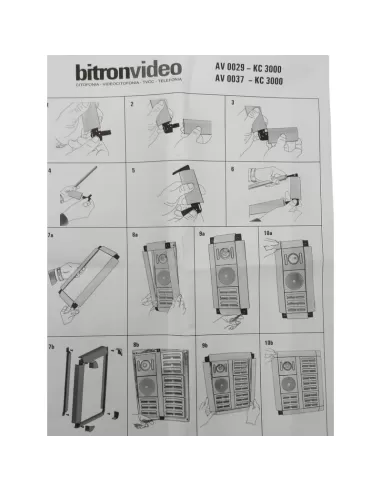 Kit marco soporte Kca3000/12